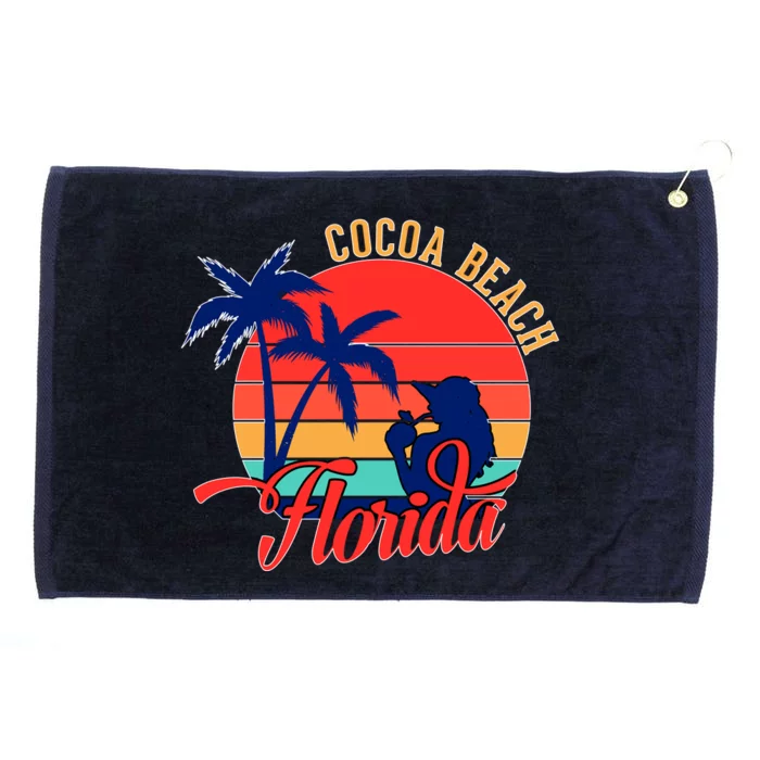 Cocoa Beach Grommeted Golf Towel