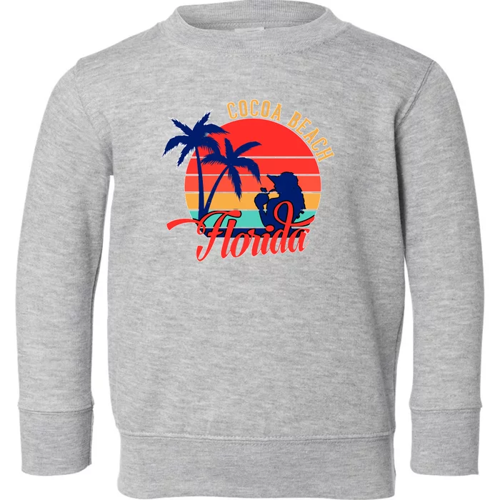 Cocoa Beach Toddler Sweatshirt