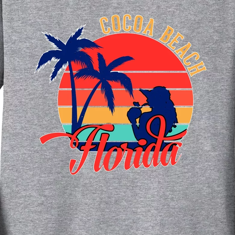 Cocoa Beach Kids Long Sleeve Shirt