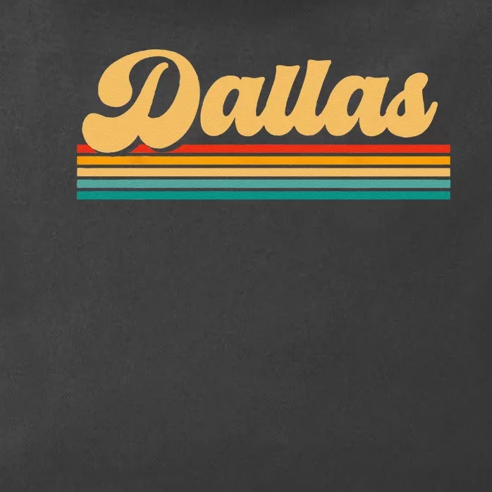 City Of Dallas Texas Zip Tote Bag