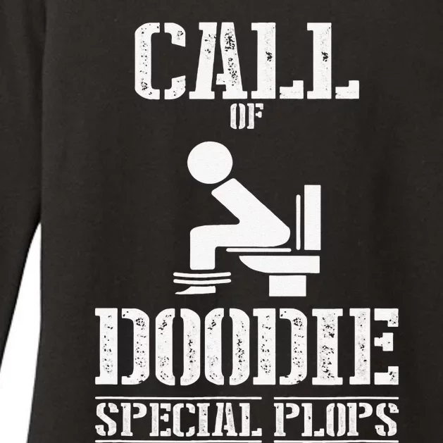 Call Of Doodie Special Plops Duty Womens CVC Long Sleeve Shirt