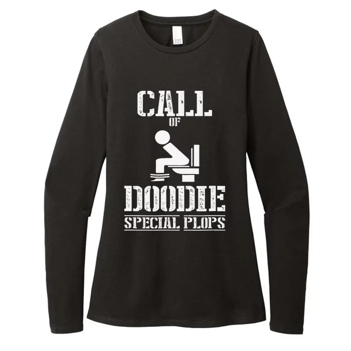 Call Of Doodie Special Plops Duty Womens CVC Long Sleeve Shirt