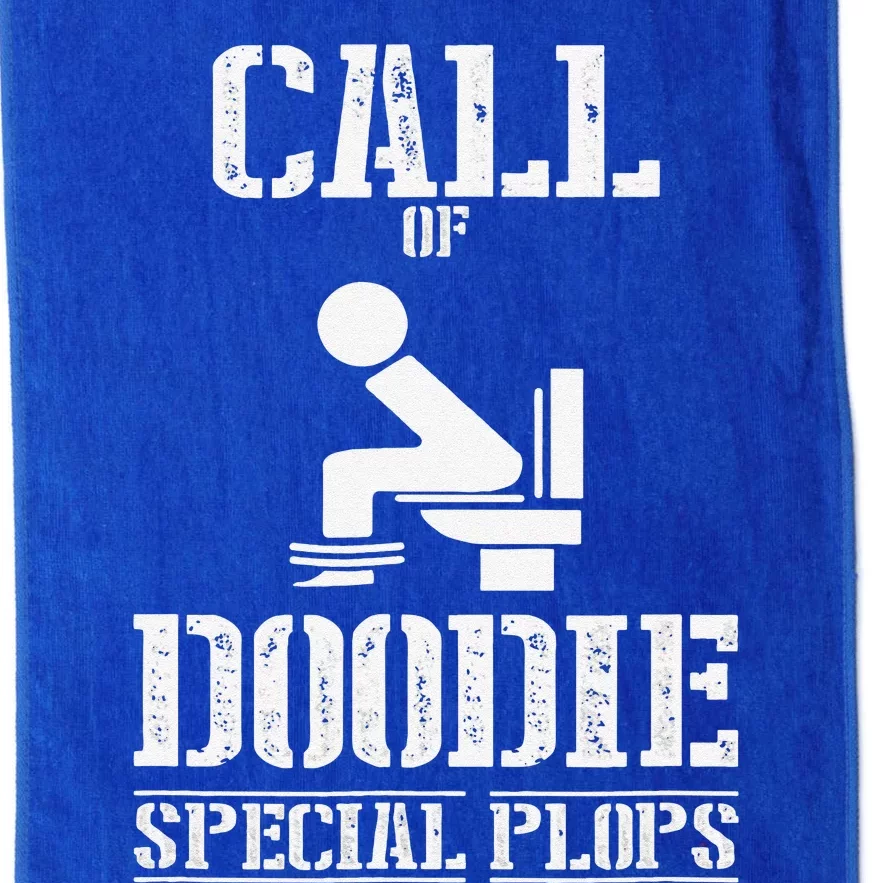 Call Of Doodie Special Plops Duty Platinum Collection Golf Towel