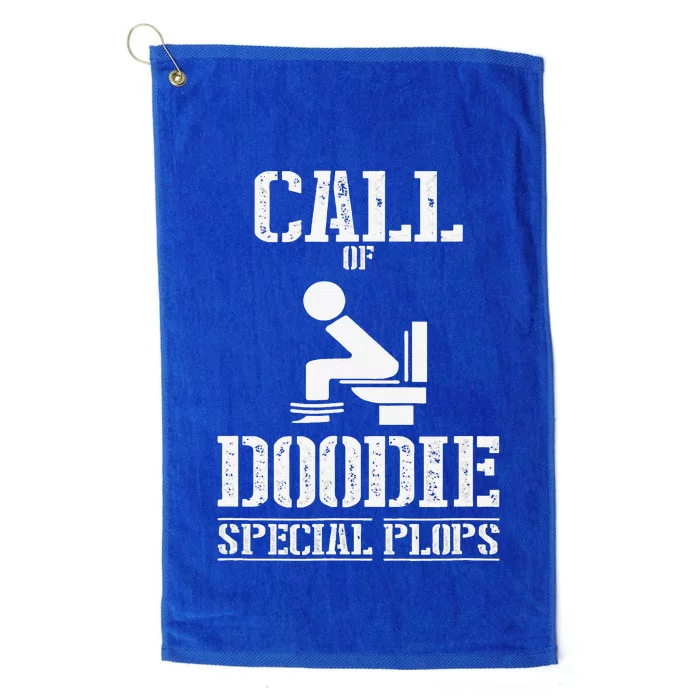 Call Of Doodie Special Plops Duty Platinum Collection Golf Towel