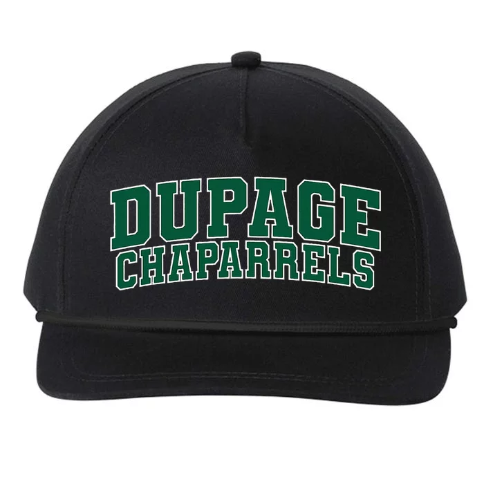 College Of Dupage Chaparrels Snapback Five-Panel Rope Hat