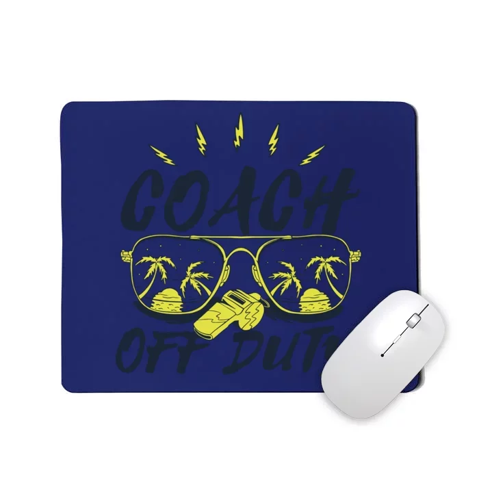 Coach Off Duty Summer Vacation Mousepad