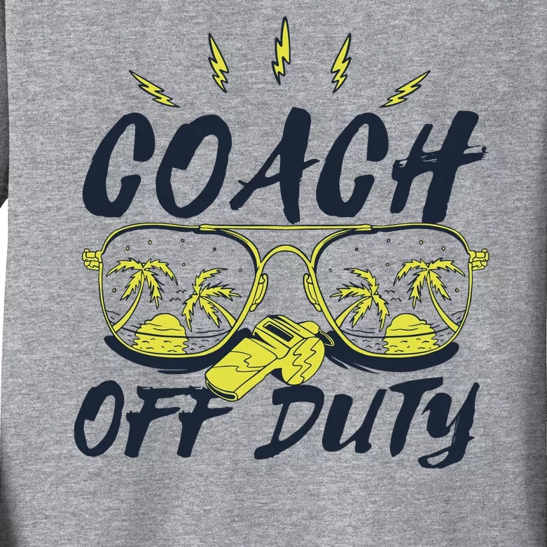 Coach Off Duty Summer Vacation Kids Long Sleeve Shirt