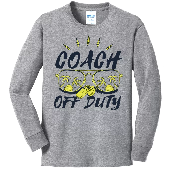 Coach Off Duty Summer Vacation Kids Long Sleeve Shirt