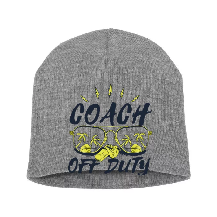 Coach Off Duty Summer Vacation Short Acrylic Beanie