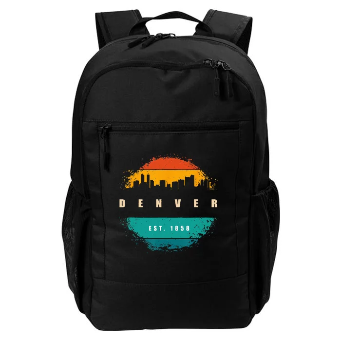 City Of Denver Colorado Daily Commute Backpack