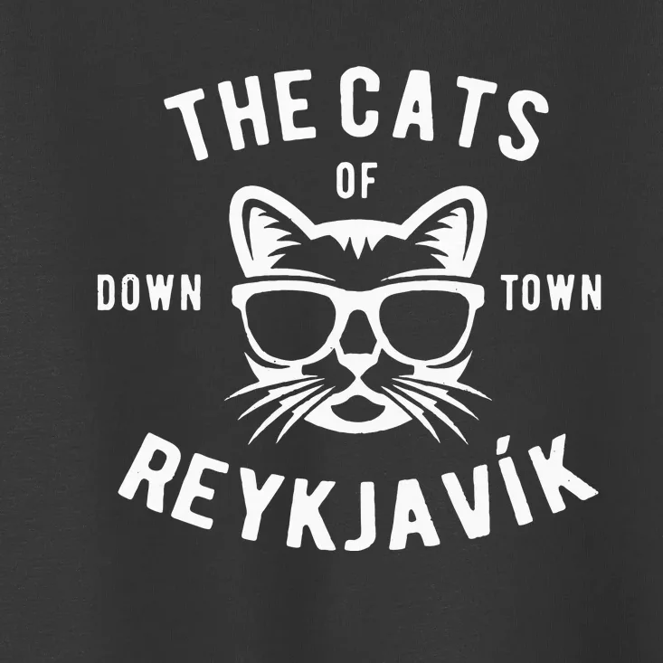 Cats of Downtown Reykjavik Toddler T-Shirt