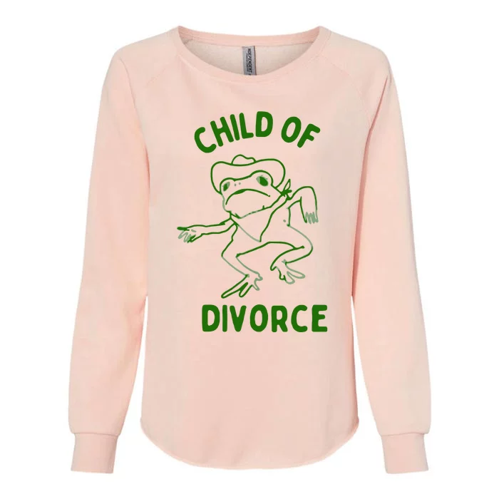 Child Of Divorce Womens California Wash Sweatshirt