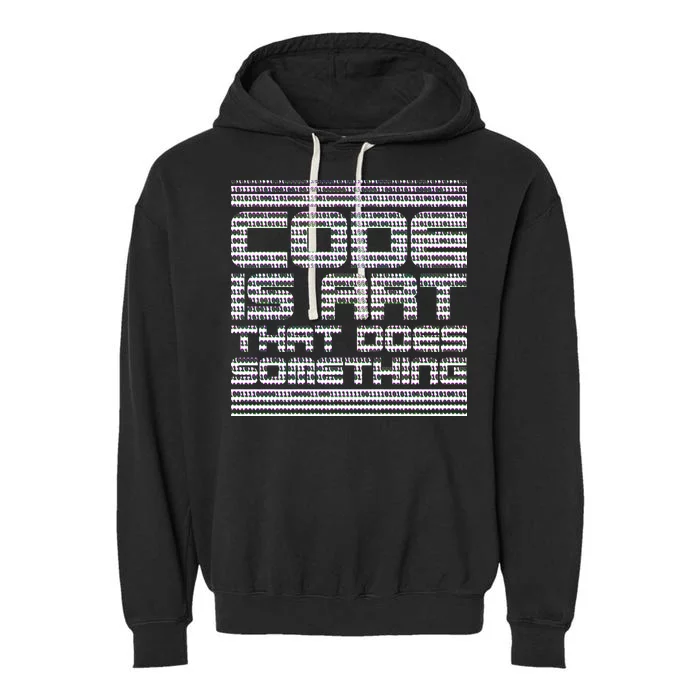 Code Is Art That Does Something Garment-Dyed Fleece Hoodie