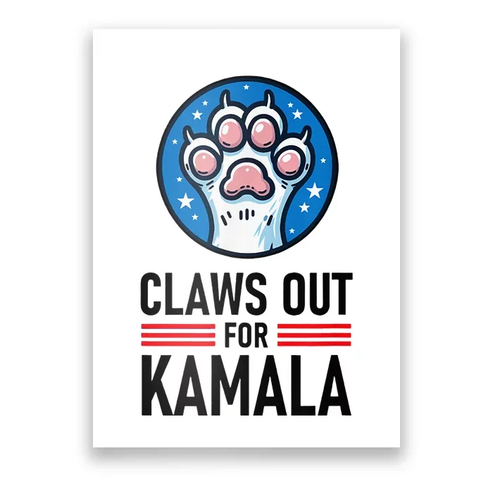 Claws Out For Kamala Poster