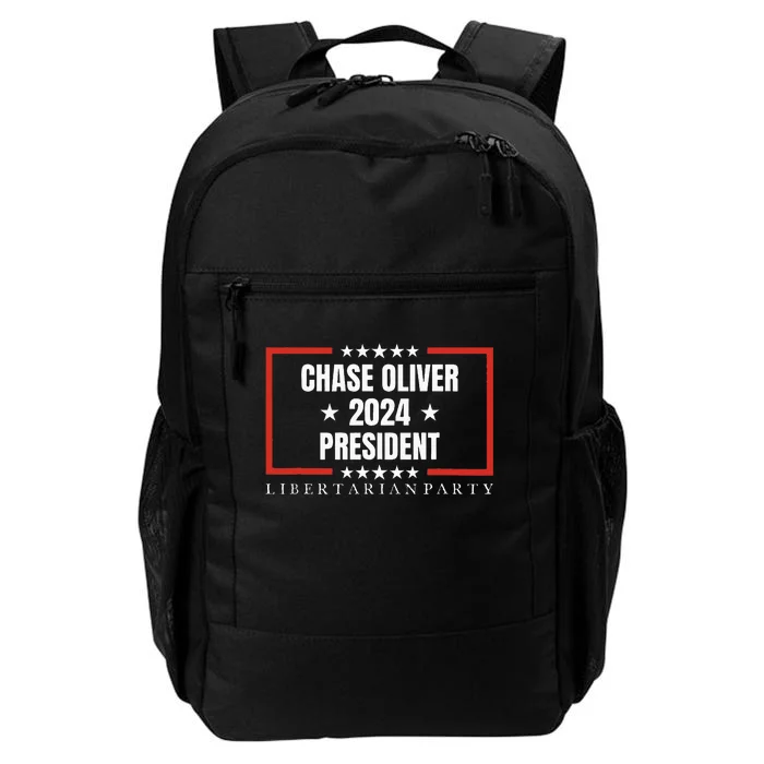 Chase Oliver For President Libertarian Party 2024 Daily Commute Backpack