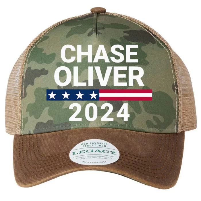 Chase Oliver For President Chase Oliver 2024 Legacy Tie Dye Trucker Hat