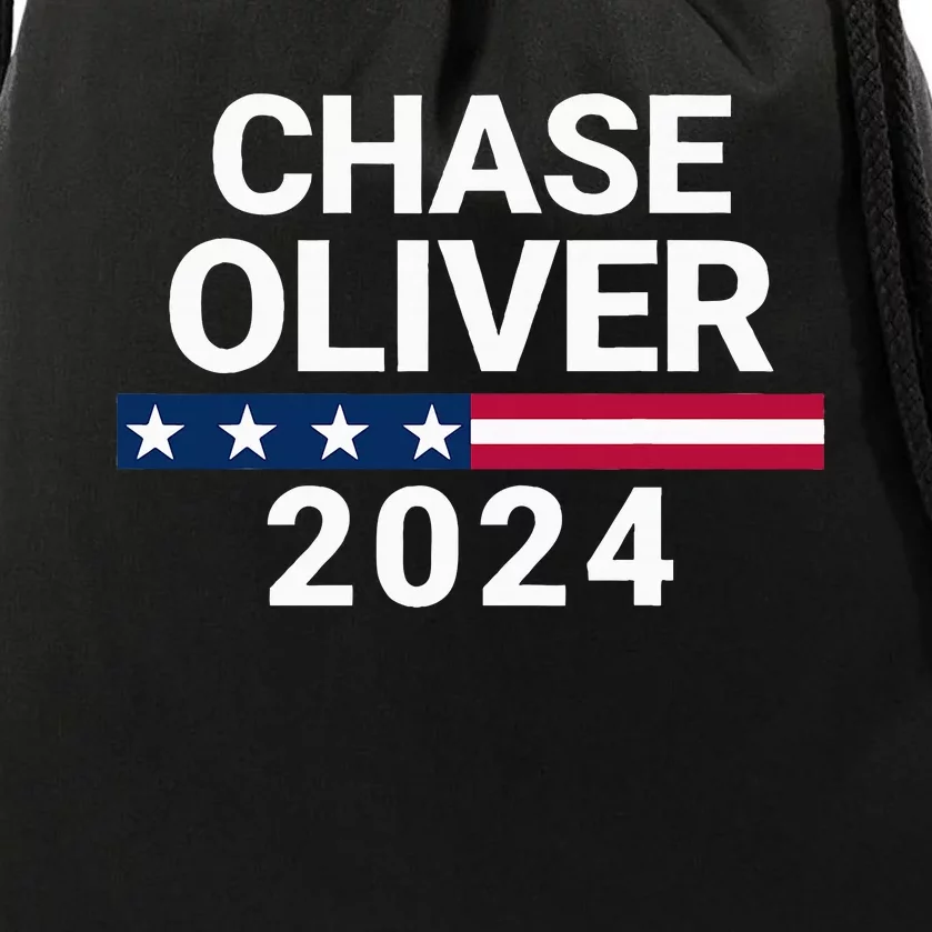 Chase Oliver For President Chase Oliver 2024 Drawstring Bag