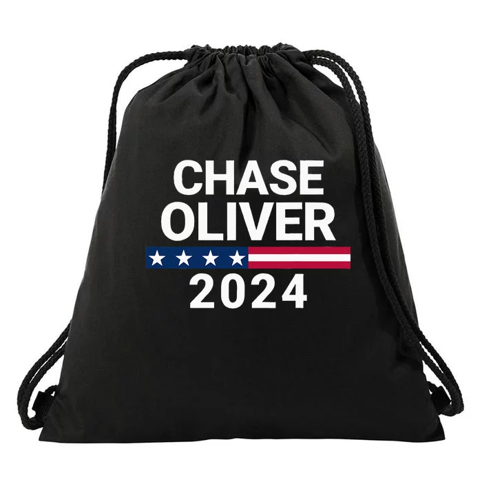 Chase Oliver For President Chase Oliver 2024 Drawstring Bag