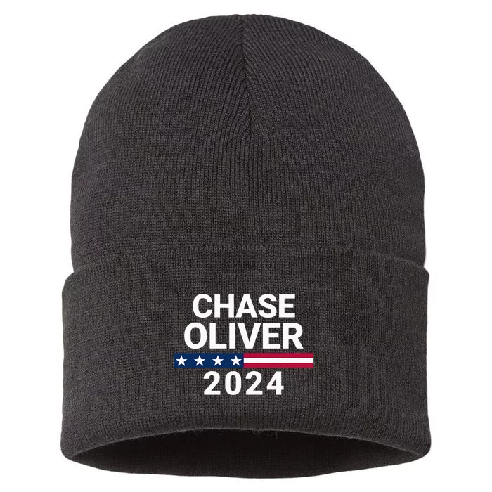 Chase Oliver For President Chase Oliver 2024 Sustainable Knit Beanie