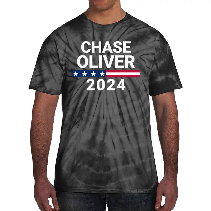 Chase Oliver For President Chase Oliver 2024 Tie-Dye T-Shirt