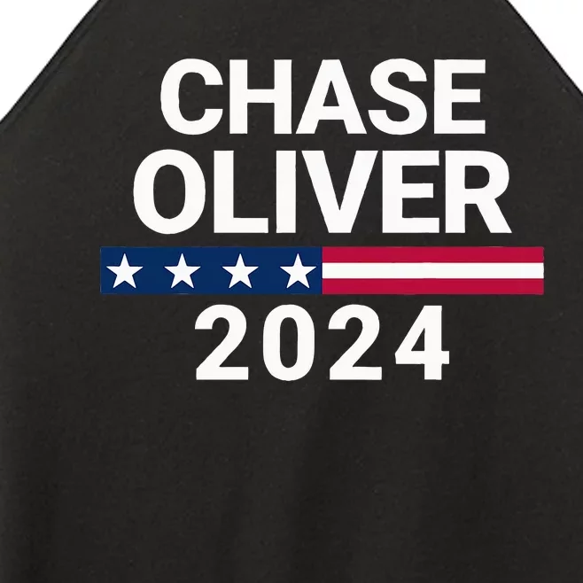 Chase Oliver For President Chase Oliver 2024 Women’s Perfect Tri Rocker Tank