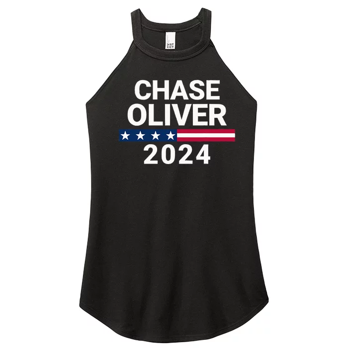 Chase Oliver For President Chase Oliver 2024 Women’s Perfect Tri Rocker Tank