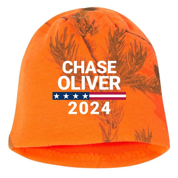 Chase Oliver For President Chase Oliver 2024 Kati - Camo Knit Beanie