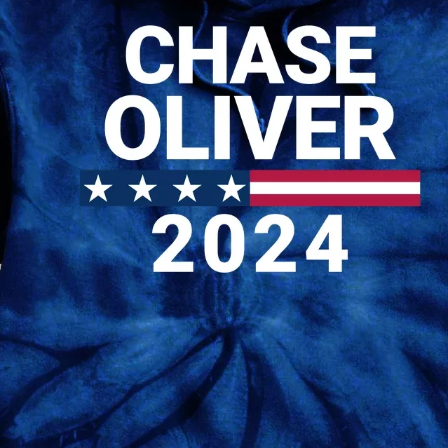 Chase Oliver For President Chase Oliver 2024 Tie Dye Hoodie