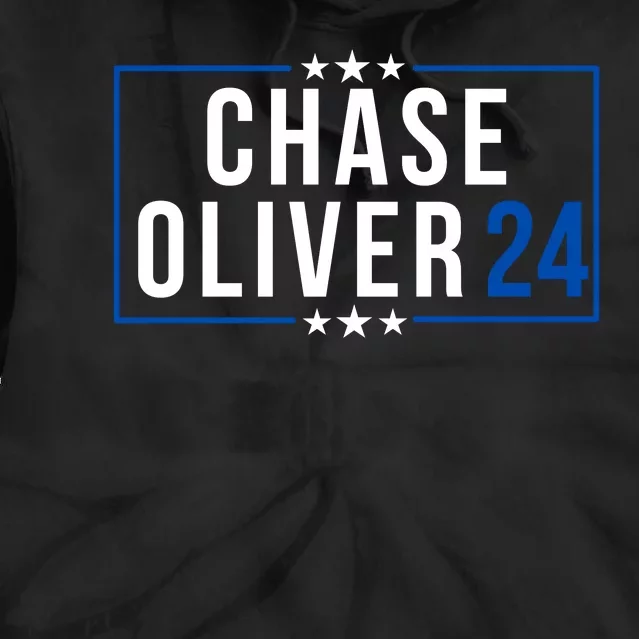 Chase Oliver For President Chase Oliver 2024 Libertarian Vote For Chase Oliver Tie Dye Hoodie