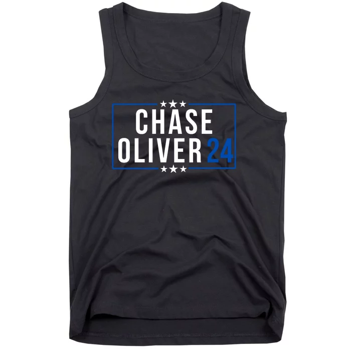 Chase Oliver For President Chase Oliver 2024 Libertarian Vote For Chase Oliver Tank Top