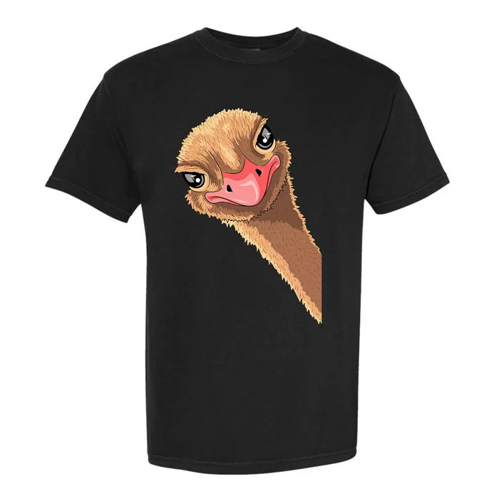 cutes Ostrich face ostrich costume Garment-Dyed Heavyweight T-Shirt