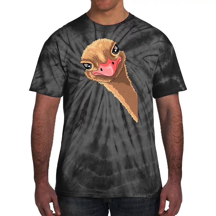 cutes Ostrich face ostrich costume Tie-Dye T-Shirt