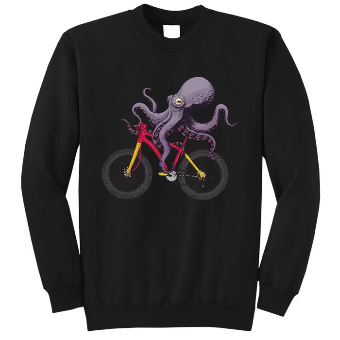 Cute Octopus For Men Women Kids Sea Creature Octopus Lover Tall Sweatshirt