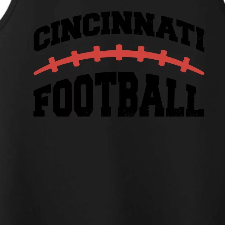 Cincinnati Ohio Football Performance Tank