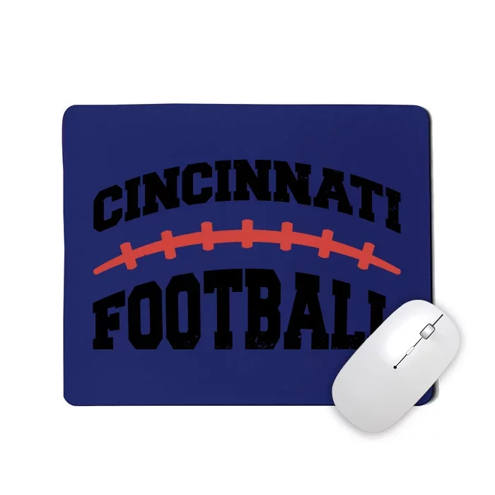 Cincinnati Ohio Football Mousepad