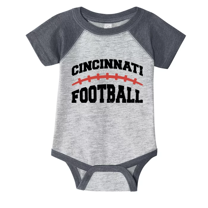 Cincinnati Ohio Football Infant Baby Jersey Bodysuit