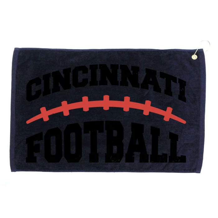 Cincinnati Ohio Football Grommeted Golf Towel