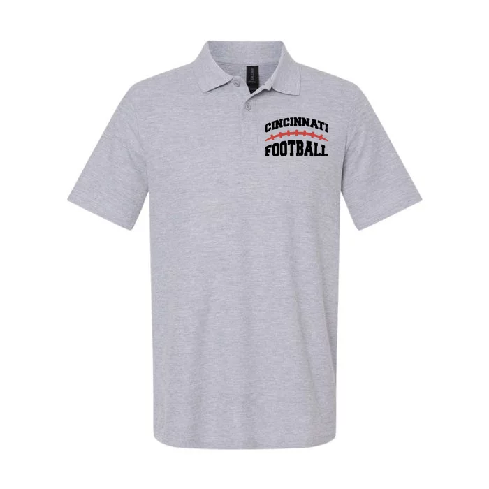 Cincinnati Ohio Football Softstyle Adult Sport Polo