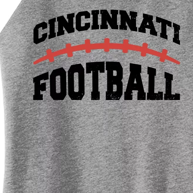 Cincinnati Ohio Football Women’s Perfect Tri Rocker Tank