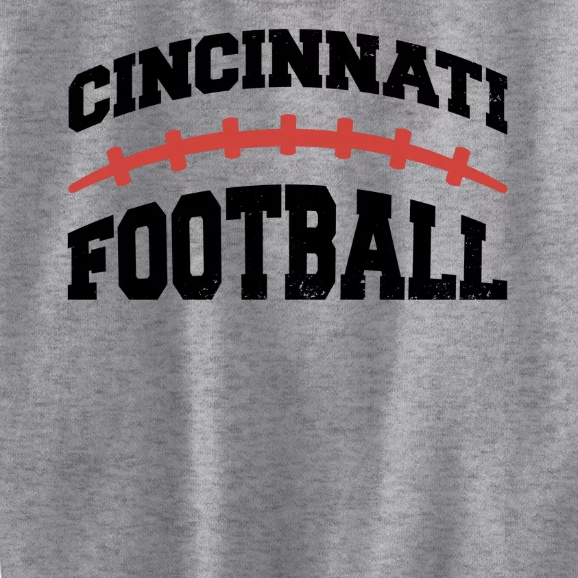 Cincinnati Ohio Football Kids Sweatshirt