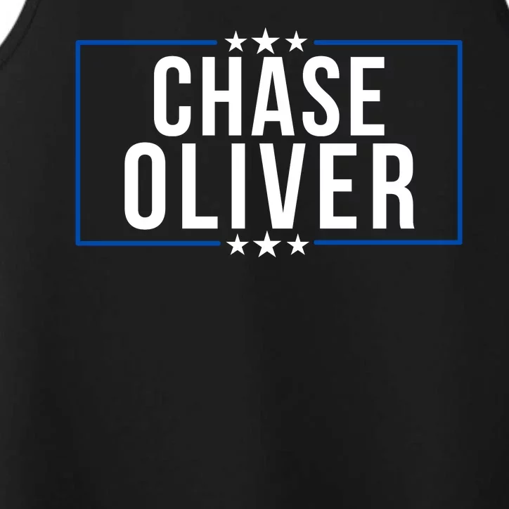 Chase Oliver For President Libertarian Chase Oliver 2024 Vote For Chase Oliver Performance Tank