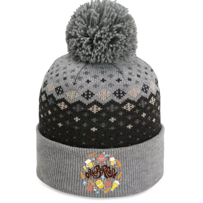 Celebrating Oktoberfest Festival The Baniff Cuffed Pom Beanie