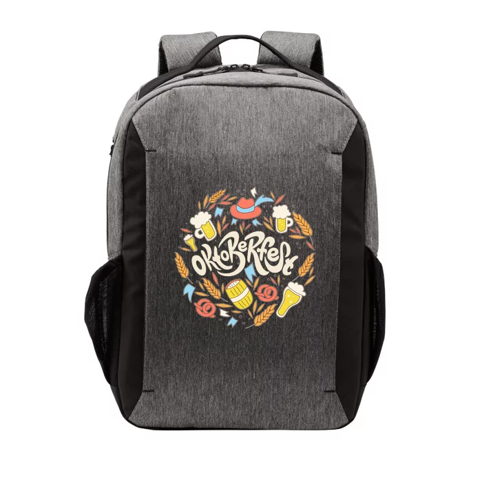 Celebrating Oktoberfest Festival Vector Backpack