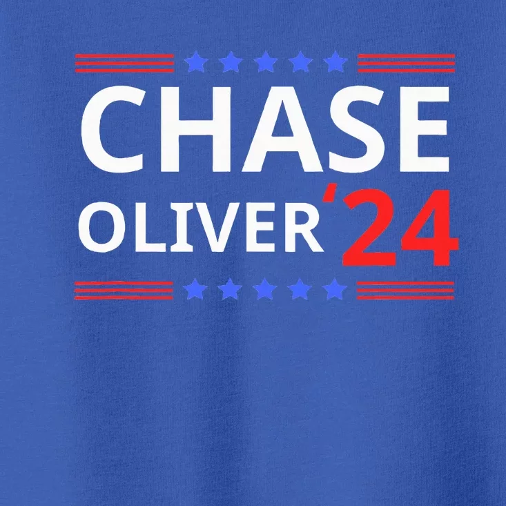 Chase Oliver For President 2024 Libertarian Vote For Chase Toddler T-Shirt