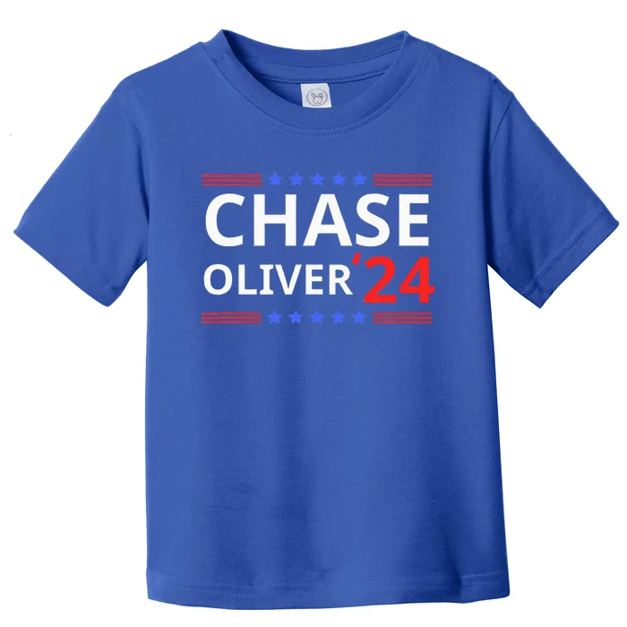 Chase Oliver For President 2024 Libertarian Vote For Chase Toddler T-Shirt