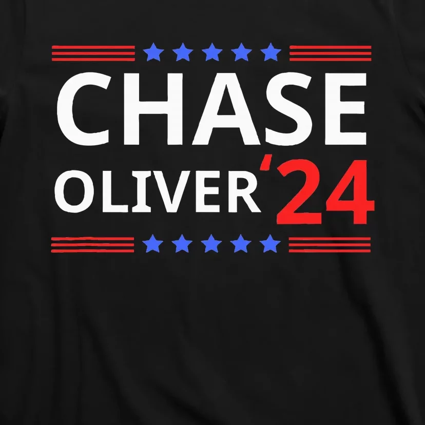 Chase Oliver For President 2024 Libertarian Vote For Chase T-Shirt