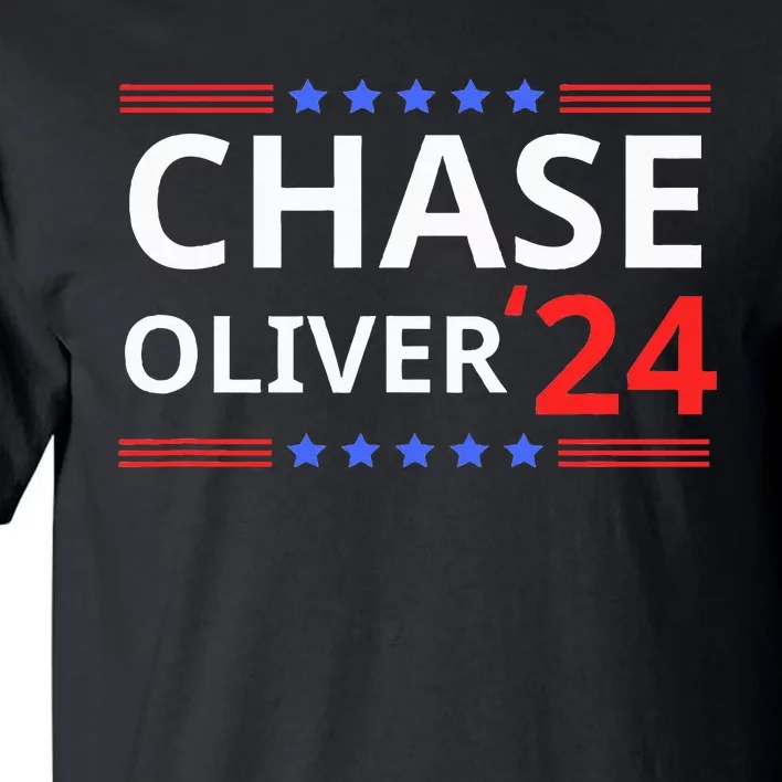 Chase Oliver For President 2024 Libertarian Vote For Chase Tall T-Shirt