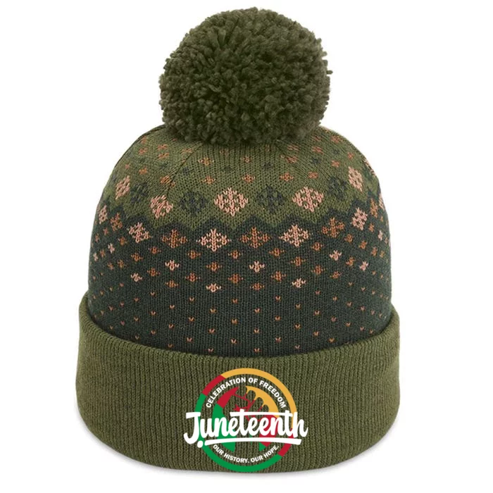 Celebration Of Freedom The Baniff Cuffed Pom Beanie