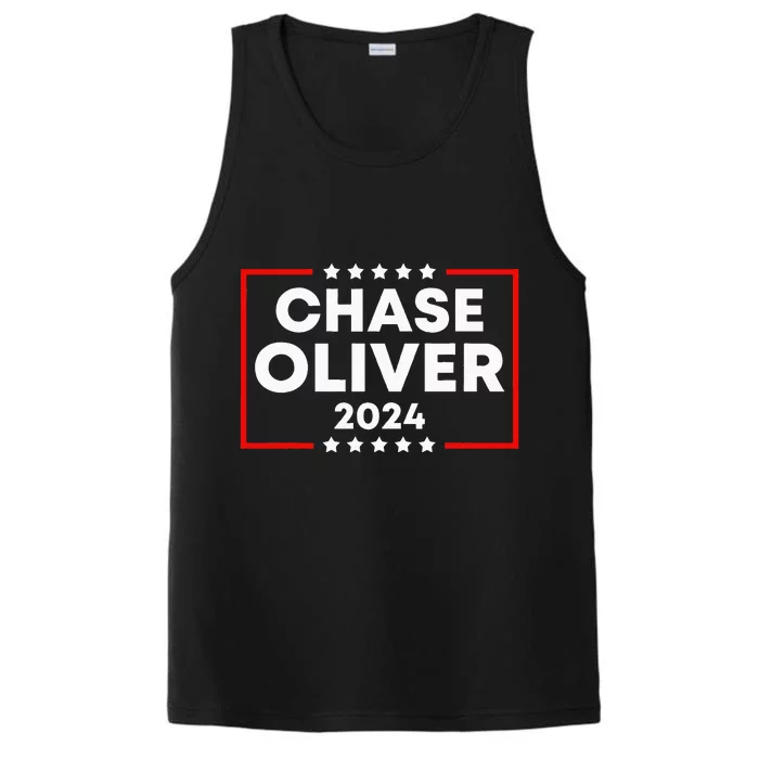 Chase Oliver For President 2024 Performance Tank