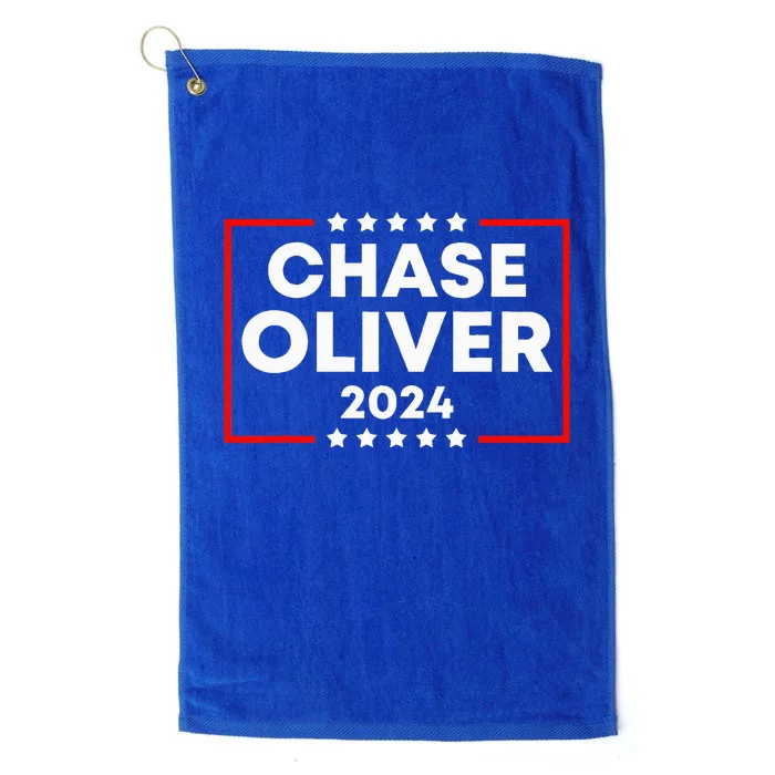 Chase Oliver For President 2024 Platinum Collection Golf Towel